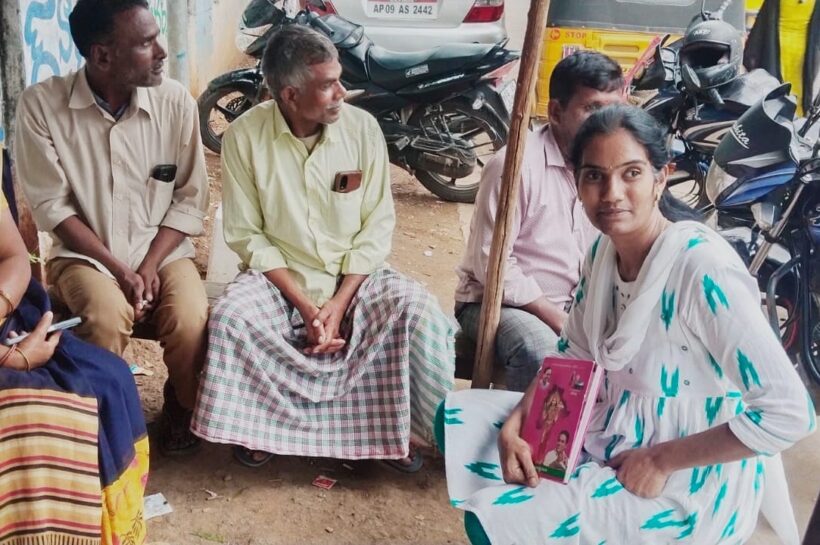 R.K. Lakshmi Interacts with Residents During CMC Basti Darshan-111 Programme
